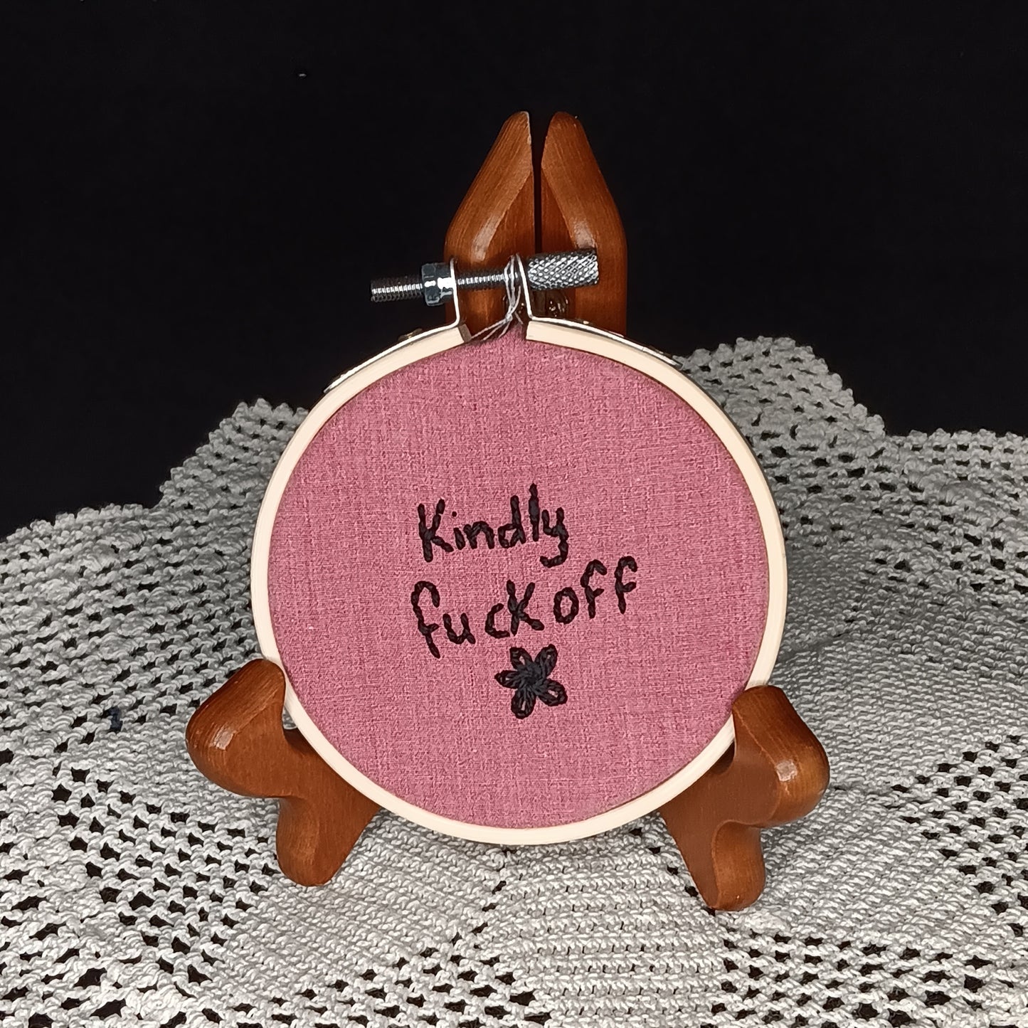 Kindly fuck off
