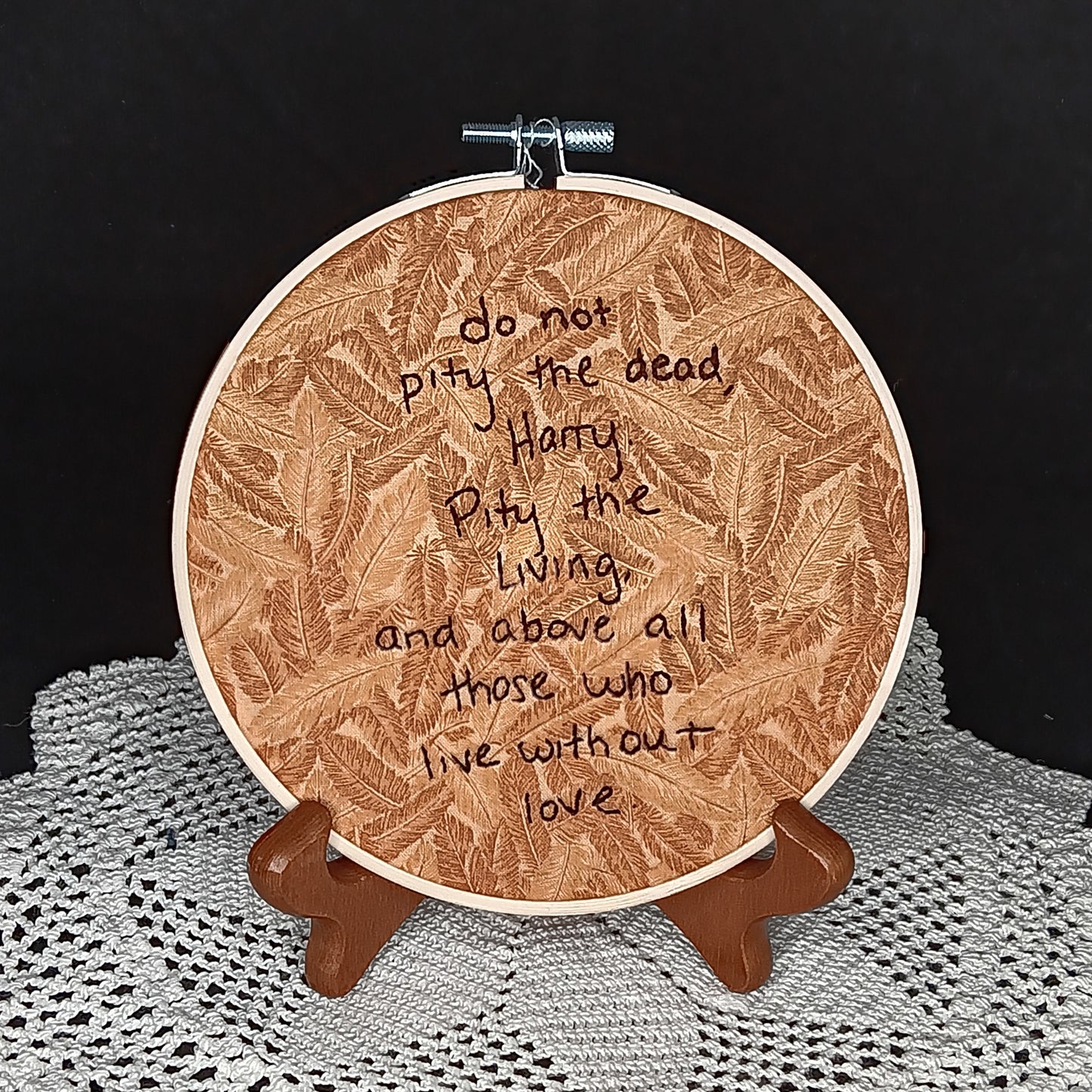 Don't pity the dead