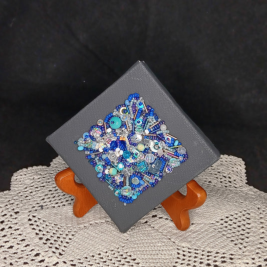 Blue beads