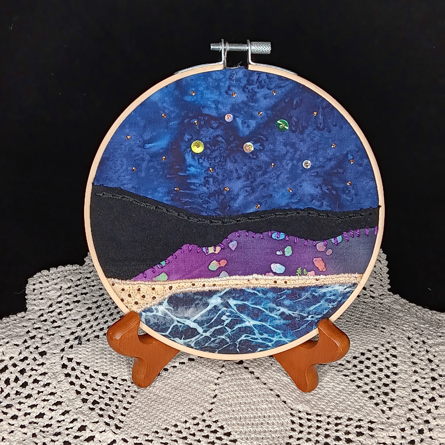 Stars over the water